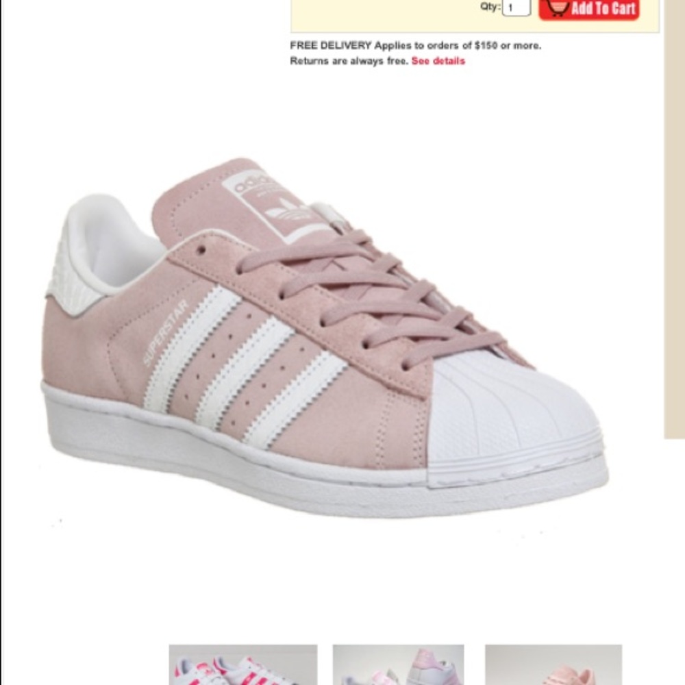 Limited Edition Pink Superstar Adidas